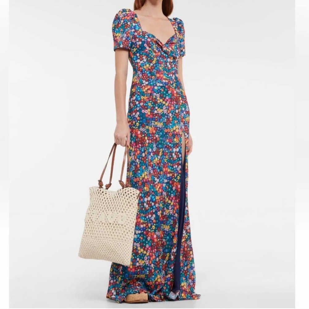 Staud Lea dress floral slip sz 2 xs NWT
